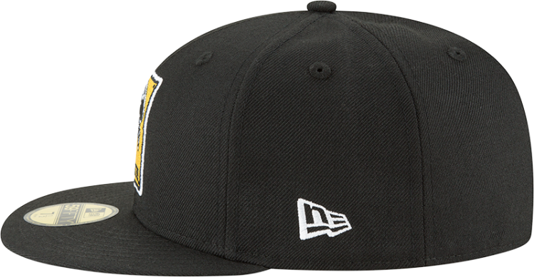 Pittsburgh Pirates New Era Cooperstown Collection Wool 59FIFTY Fitted Hat - Black back view