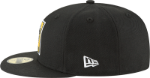 Pittsburgh Pirates New Era Cooperstown Collection Wool 59FIFTY Fitted Hat - Black