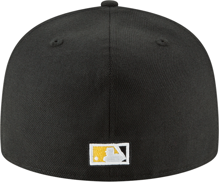 Pittsburgh Pirates New Era Cooperstown Collection Wool 59FIFTY Fitted Hat - Black