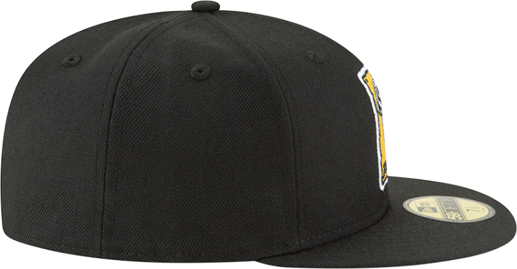 Pittsburgh Pirates New Era Cooperstown Collection Wool 59FIFTY Fitted Hat - Black