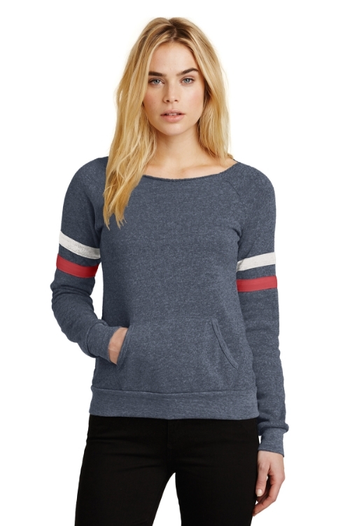 AA9583  Alternative Women's Maniac Sport Eco™-Fleece Sweatshirt front view