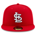 Men's St. Louis Cardinals New Era Red 2020 Postseason Side Patch 59FIFTY Fitted Hat