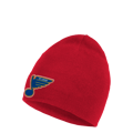 Men's St. Louis Blues Adidas Branded Brett Hull Red Special Edition Cuffed Beanie Hat