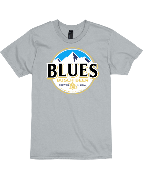 Men's St. Louis Blues Fanatics Branded Blue Authentic Personalized T-Shirt