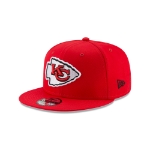 Men's Kansas City Chiefs New Era Red Super Bowl LV Bound Side Patch 950 Snapback Hat
