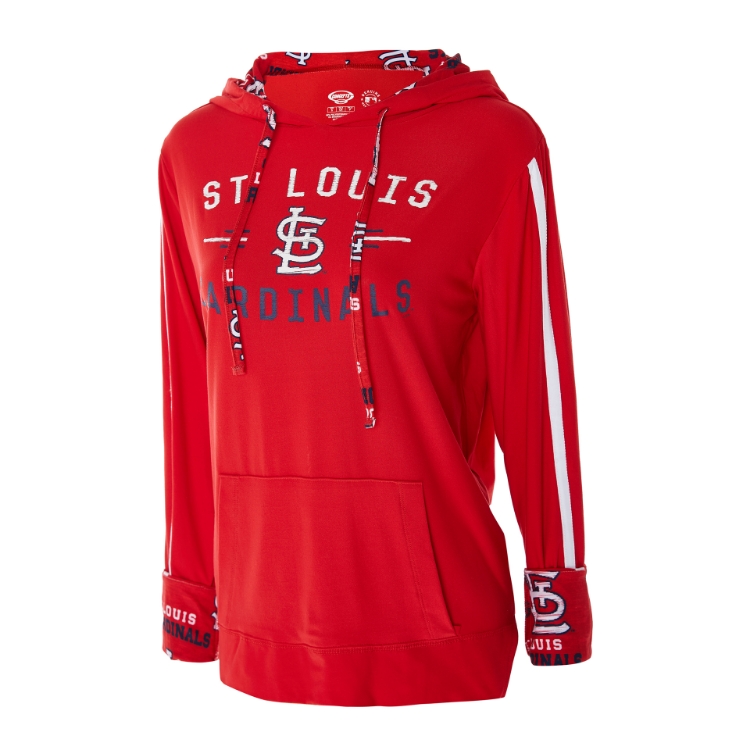 College Concept Women's St. Louis Cardinals Zest Hooded Top