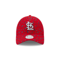 Women's St. Louis Cardinals New Era Red Floral  9TWENTY Adjustable Hat
