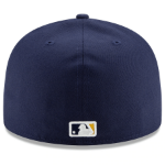 Men's Milwaukee Brewers New Era Navy Home 2020 Authentic Collection On-Field 59FIFTY Fitted Hat