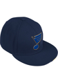 Adidas St Louis Blues Mens Navy Blue Baseball Fitted Hat 