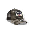 Men's St. Louis Cardinals New Era Camo Patch A-Frame 9FORTY Snapback Hat