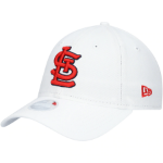 Youth St. Louis Cardinals New Era Core Classic II 9TWENTY Adjustable Hat – White