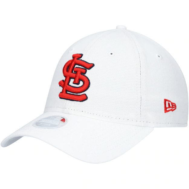 Youth St. Louis Cardinals New Era Core Classic II 9TWENTY Adjustable Hat – White