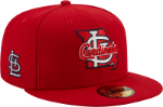 New Era St. Louis Cardinals Red Local 59FIFTY Fitted Hat