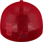 New Era St Louis Cardinals Red Pop Visor 39THIRTY Flex Hat 