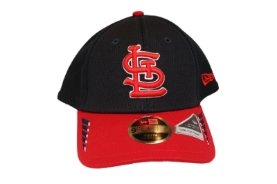 Youth St. Louis Cardinals New Era Trush 9FORTY Adjustable Hat front view