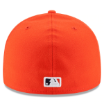 Houston Astros New Era Alternate Authentic Collection On-Field 59FIFTY Fitted Hat - Orange/Navy