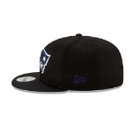 Men's New England Patriots New Era Black Basic 9FIFTY Adjustable Snapback Hat