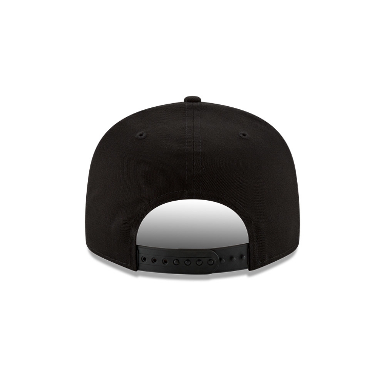 Men's New England Patriots New Era Black Basic 9FIFTY Adjustable Snapback Hat