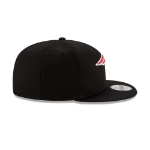 Men's New England Patriots New Era Black Basic 9FIFTY Adjustable Snapback Hat