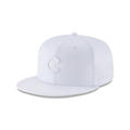 Chicago Cubs New Era Basic 9FIFTY Adjustable Snapback Hat - White