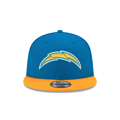 Los Angeles Chargers New Era 9FIFTY Adjustable Snapback Hat - Powder Blue