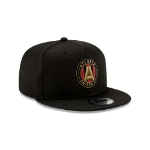 Atlanta United FC New Era On-Field Collection 9FIFTY Snapback Adjustable Hat - Black