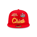 Men's Kansas City Chiefs New Era Red Super Bowl Retro Script 9FIFTY Snapback Hat