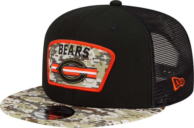 Chicago Bears NFL Salute to Service 9Fifty Snapback Hat