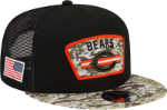 Chicago Bears NFL Salute to Service 9Fifty Snapback Hat