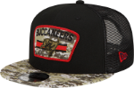 Men's Tampa Bay Buccaneers New Era Black/Camo 2021 Salute To Service 9Fifty Snapback