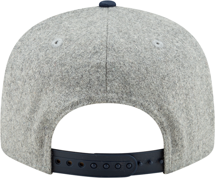 LA Galaxy New Era Melton 9FIFTY Snapback Adjustable Hat - Heather Grey