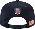 Men's Chicago Bears New Era Navy 2021 NFL Sideline Home C 9FIFTY Snapback Adjustable Hat