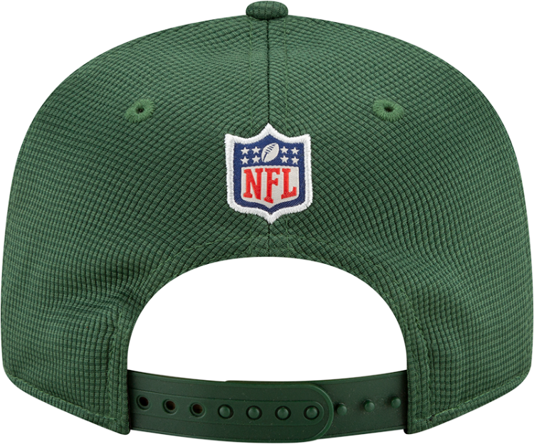 Men's Green Bay Packers New Era Green 2021 NFL Sideline Home 9FIFTY Snapback Adjustable Hat image 5