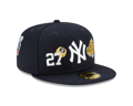 New Era Yankees Count the Rings World Series 5950 Fitted Cap