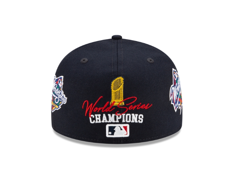 New Era Yankees Count the Rings World Series 5950 Fitted Cap