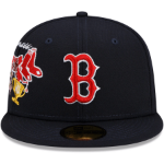 Men's Boston Red Sox New Era Navy City Cluster 59FIFTY Fitted Hat