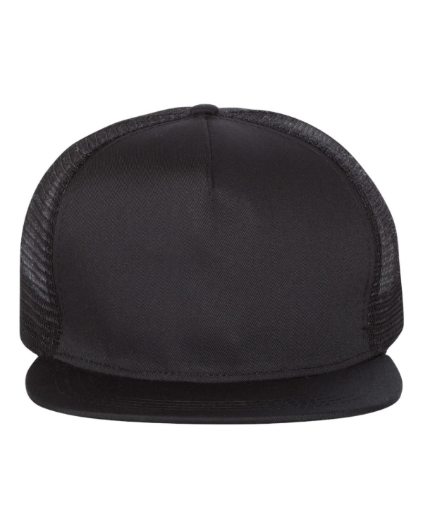 Mega Cap - Flat Bill Trucker Cap - 6997C detail view