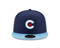 Men's Chicago Cubs New Era Navy/Light Blue 2021 City Connect 9FIFTY Snapback Adjustable Hat