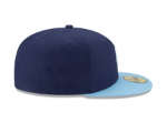 Men's Chicago Cubs New Era Navy/Light Blue 2021 City Connect 9FIFTY Snapback Adjustable Hat