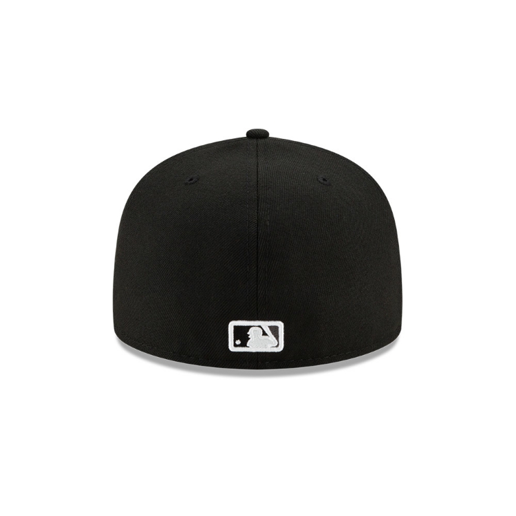 Chicago White Sox New Era Black 2021 City Connect 5950 Fitted Hat image 5