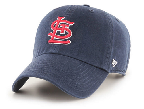 St. Louis Cardinals 47 Brand Navy Cleanup Adjustable Hat
