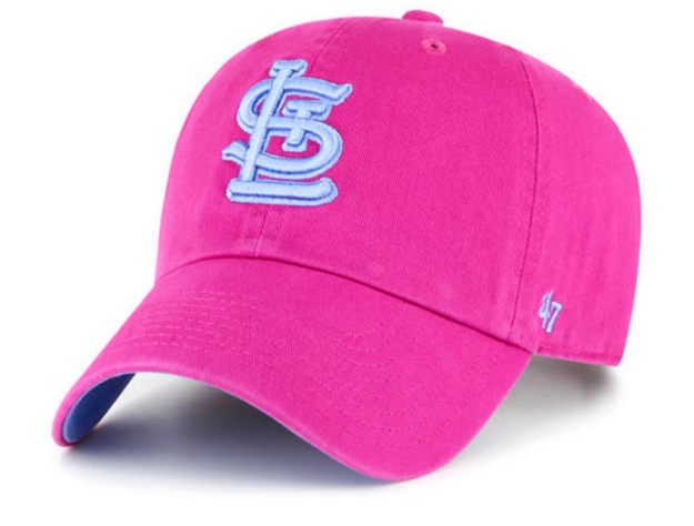 St. Louis Cardinals '47 Logo Clean Up Adjustable Hat - Magenta