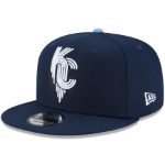 Men's Kansas City Royals New Era Navy 2022 City Connect 9FIFTY Snapback Adjustable Hat