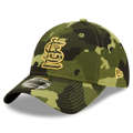 Men's St. Louis Cardinals New Era Camo 2022 Armed Forces Day 9TWENTY Adjustable Hat