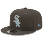 Men's Chicago White Sox New Era Graphite 2022 Father's Day 9FIFTY Snapback Adjustable Hat