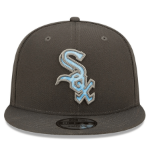 Men's Chicago White Sox New Era Graphite 2022 Father's Day 9FIFTY Snapback Adjustable Hat