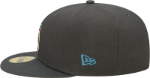 New Era St Louis Cardinals Mens Grey/Teal Color Pack 59FIFTY Fitted Hat