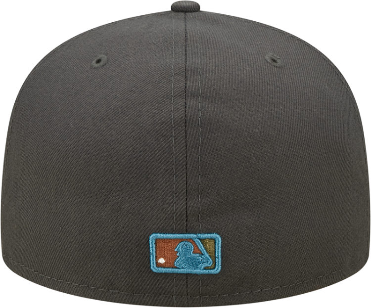 New Era St Louis Cardinals Mens Grey/Teal Color Pack 59FIFTY Fitted Hat