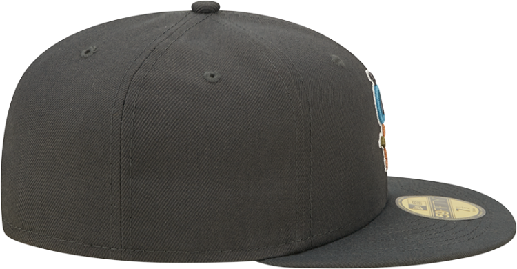 New Era St Louis Cardinals Mens Grey/Teal Color Pack 59FIFTY Fitted Hat