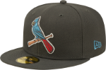 New Era St Louis Cardinals Bird Mens Grey Color Pack 59FIFTY Fitted Hat